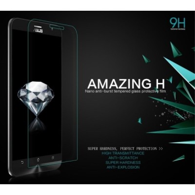 Asus Zenfone 2 5.0 (ZE500CL) „Nillkin“ H Tempered Glass sustiprintos apsaugos apsauginis ekrano stiklas 0.33 mm / Priedai.lt