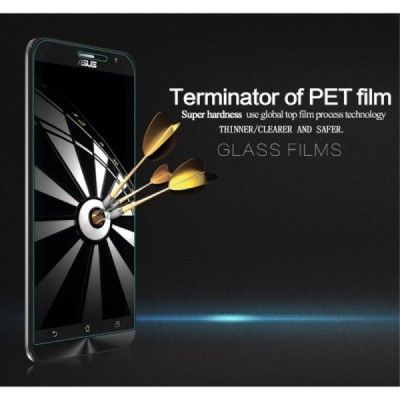 Asus Zenfone 2 5.0 (ZE500CL) „Nillkin“ H Tempered Glass sustiprintos apsaugos apsauginis ekrano stiklas 0.33 mm / Priedai.lt