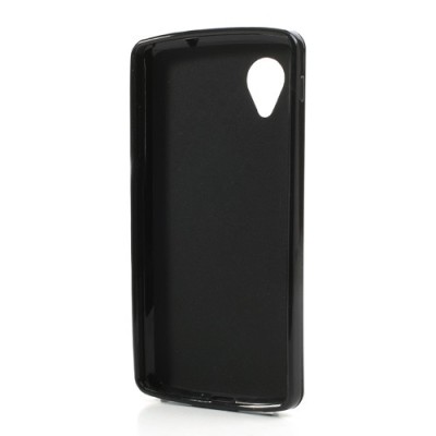 „Jelly Case“ juodas LG Nexus 5 E980 dėklas (dėkliukas) / Priedai.lt