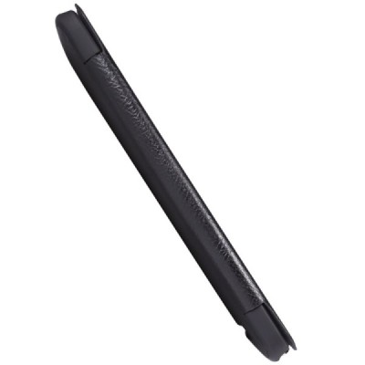 Greznais „Nillkin“ Qin sērijas ādas atvērams melns Asus Zenfone 2 5.5 (ZE550ML, ZE551ML) maciņš / Vacins.lv