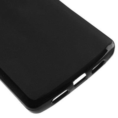 „Jelly Case“ juodas LG Nexus 5 E980 dėklas (dėkliukas) / Priedai.lt