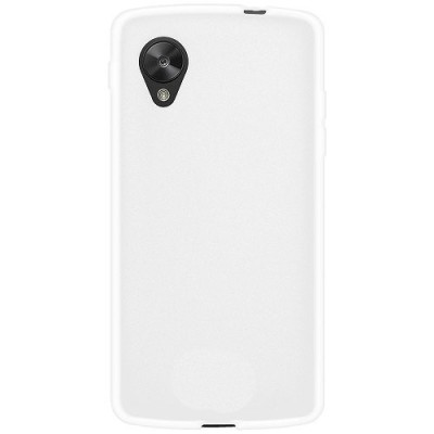 „Jelly Case“ baltas LG Nexus 5 E980 dėklas (dėkliukas) / Priedai.lt