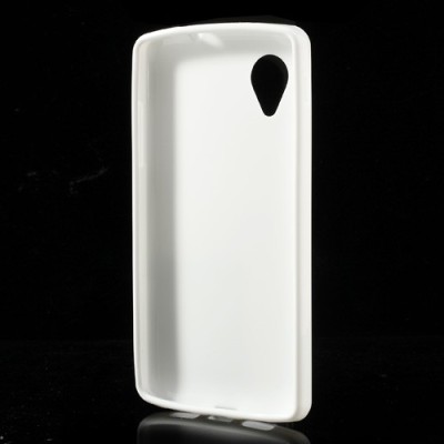 „Jelly Case“ baltas LG Nexus 5 E980 dėklas (dėkliukas) / Priedai.lt