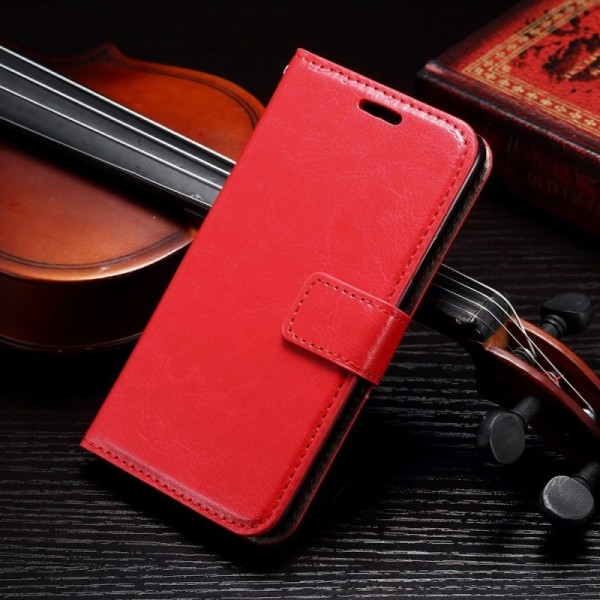 Atverčiamas dėklas - raudonas (Galaxy A3 2015)