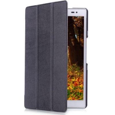 Asus ZenPad 8 (Z380KL) atvēramais melns maciņš / Vacins.lv