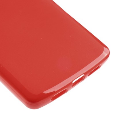 „Jelly Case“ raudonas LG Nexus 5 E980 dėklas (dėkliukas) / Priedai.lt