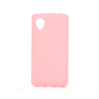 „Jelly Case“ rožinis LG Nexus 5 E980 dėklas (dėkliukas) / Priedai.lt