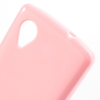 „Jelly Case“ rožinis LG Nexus 5 E980 dėklas (dėkliukas) / Priedai.lt