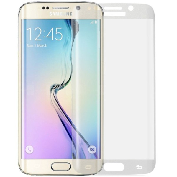 „3D“ Tempered Glass apsauginis ekrano stiklas 0.33 mm - skaidrus (Galaxy S6 Edge)