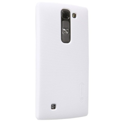LG G4c (H525) Nillkin Frosted Shield balts plastmasas apvalks + ekrāna aizsargplēve / Vacins.lv