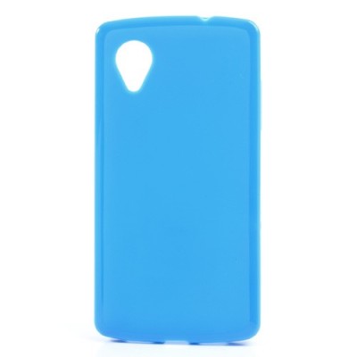 „Jelly Case“ mėlynas LG Nexus 5 E980 dėklas (dėkliukas) / Priedai.lt