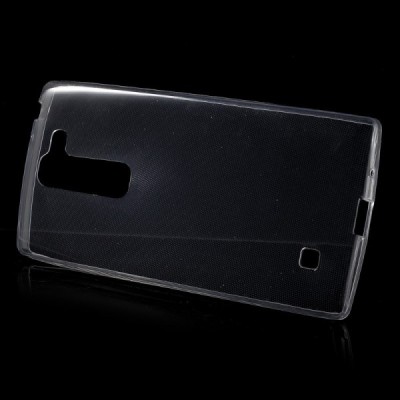 LG G4c (H525) dzidrs (caurspīdīgs) cieta silikona TPU pasaulē planākais apvalks / Vacins.lv