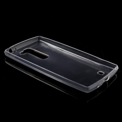 LG G4c (H525) dzidrs (caurspīdīgs) cieta silikona TPU pasaulē planākais apvalks / Vacins.lv