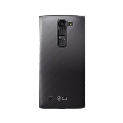 LG G4c (H525) dzidrs (caurspīdīgs) cieta silikona TPU pasaulē planākais pelēks apvalks / Vacins.lv
