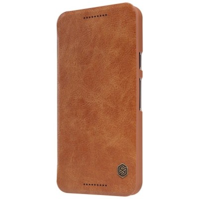 Prabangus „Nillkin“ Qin serijos rudas odinis atverčiamas LG Nexus 5X dėklas / Priedai.lt