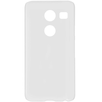 LG Nexus 5X Nillkin Frosted Shield balts plastmasas apvalks + ekrāna aizsargplēve / Vacins.lv