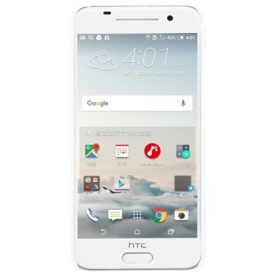 HTC One A9 Nillkin Frosted Shield balts plastmasas apvalks + ekrāna aizsargplēve / Vacins.lv