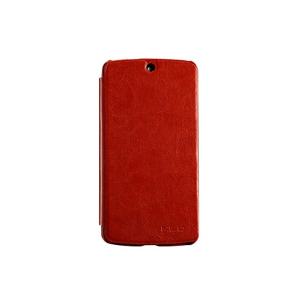 „Kalaideng“ Enland odinis dėklas - rudas (Nexus 5)