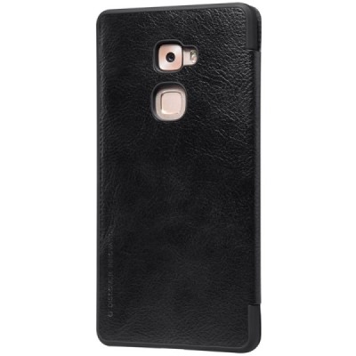 Greznais „Nillkin“ Qin sērijas ādas atvērams melns Huawei Mate S maciņš / Vacins.lv