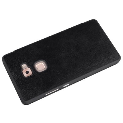 Greznais „Nillkin“ Qin sērijas ādas atvērams melns Huawei Mate S maciņš / Vacins.lv