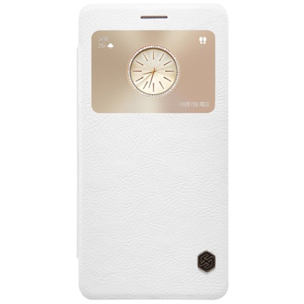 „Nillkin“ Qin atvēramais maciņš - balts (Mate S)