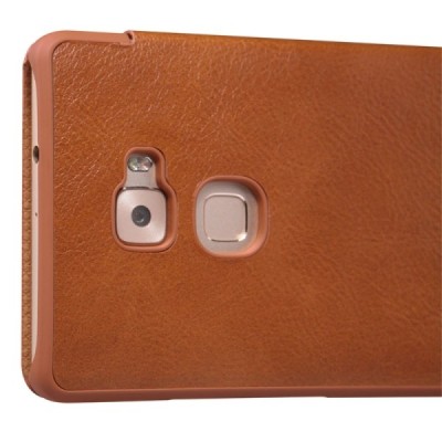 Greznais „Nillkin“ Qin sērijas ādas atvērams brūns Huawei Mate S maciņš / Vacins.lv