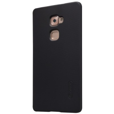 Huawei Mate S Nillkin Frosted Shield melns plastmasas apvalks + ekrāna aizsargplēve / Vacins.lv