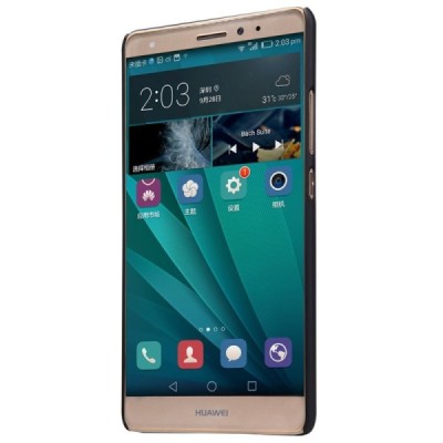 Huawei Mate S Nillkin Frosted Shield melns plastmasas apvalks + ekrāna aizsargplēve / Vacins.lv