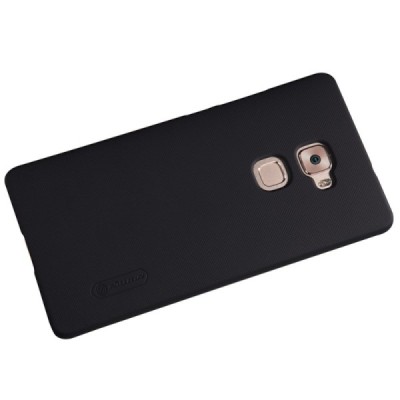 Huawei Mate S Nillkin Frosted Shield melns plastmasas apvalks + ekrāna aizsargplēve / Vacins.lv