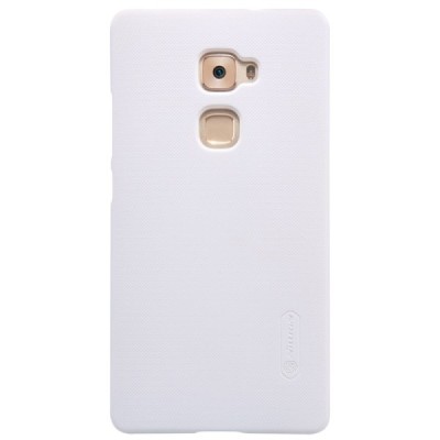 Huawei Mate S Nillkin Frosted Shield balts plastmasas apvalks + ekrāna aizsargplēve / Vacins.lv