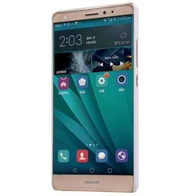 Huawei Mate S Nillkin Frosted Shield balts plastmasas apvalks + ekrāna aizsargplēve / Vacins.lv
