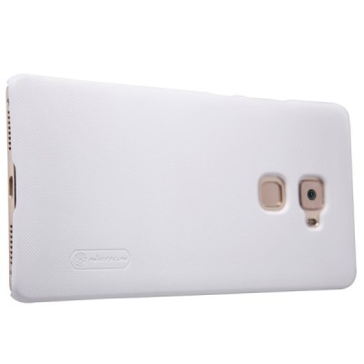 Huawei Mate S Nillkin Frosted Shield balts plastmasas apvalks + ekrāna aizsargplēve / Vacins.lv