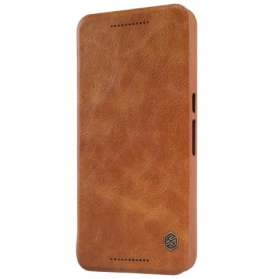 Greznais „Nillkin“ Qin sērijas ādas atvērams brūns Huawei Nexus 6P maciņš (maks) / Vacins.lv