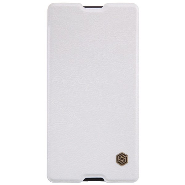 „Nillkin“ Qin atverčiamas dėklas - baltas (Xperia M5)