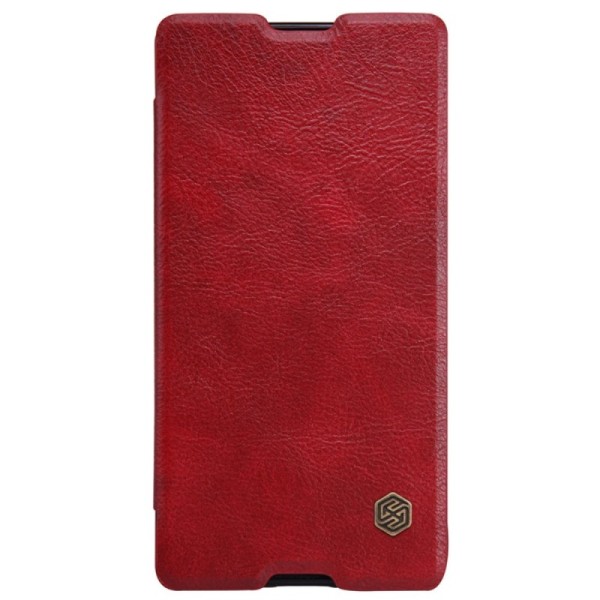 „Nillkin“ Qin atvēramais maciņš - sarkans (Xperia M5)