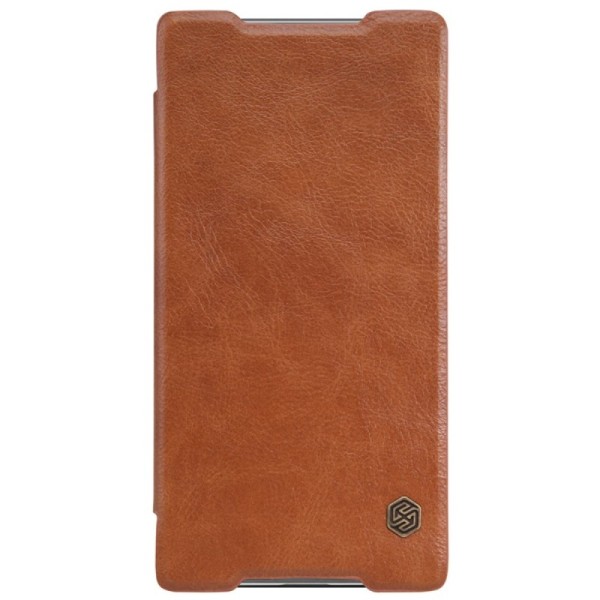 „Nillkin“ Qin atvēramais maciņš - brūns (Xperia Z5 Premium)