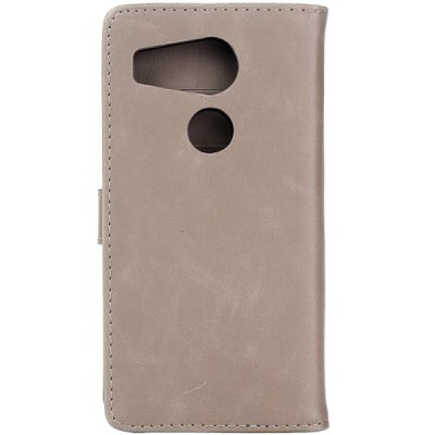 LG Nexus 5X atvēramais ādas smilšains retro maciņš (maks) / Vacins.lv