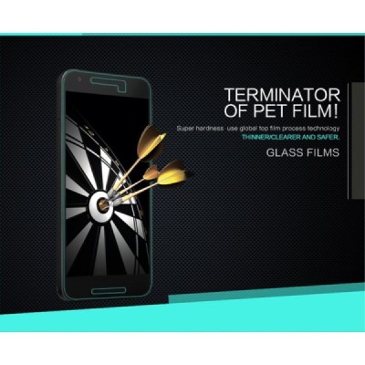 LG Nexus 5X „Nillkin“ H Tempered Glass sustiprintos apsaugos apsauginis ekrano stiklas 0.33 mm / Priedai.lt
