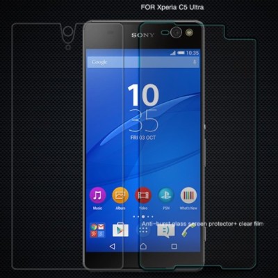 Sony Xperia C5 Ultra „Nillkin“ H Tempered Glass sustiprintos apsaugos apsauginis ekrano stiklas 0.33 mm / Priedai.lt