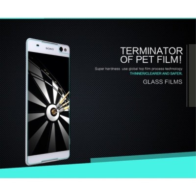 Sony Xperia C5 Ultra „Nillkin“ H Tempered Glass sustiprintos apsaugos apsauginis ekrano stiklas 0.33 mm / Priedai.lt