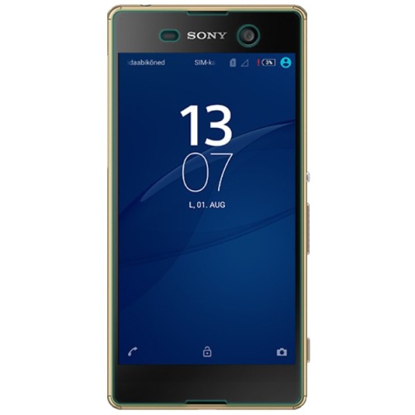 „Nillkin“ 9H Tempered Glass ekrāna aizsargstikls 0.33 mm + aizsargplēve aizmugurējām vāciņam (Xperia M5)