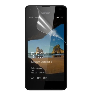Microsoft Lumia 550 skaidri apsauginė ekrano plėvelė / Priedai.lt