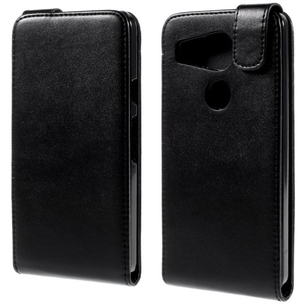 Klasisks atvēramais maciņš - melns (Nexus 5X)