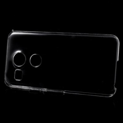 LG Nexus 5X plastmasas dzidrs (caurspīdīgs) apvalks / Vacins.lv