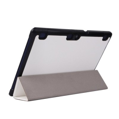 Lenovo Tab2 A10-70 10,1 atvēramais balts maciņš / Vacins.lv