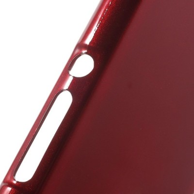 Sony Xperia M5 Mercury sarkans cieta silikona (TPU) apvalks / vacins.lv