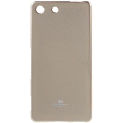 Sony Xperia M5 Mercury auksinis kieto silikono tpu dėklas - nugarėlė / Priedai.lt