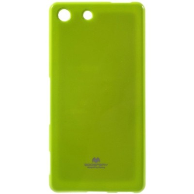 Sony Xperia M5 Mercury žalias kieto silikono tpu dėklas - nugarėlė / Priedai.lt