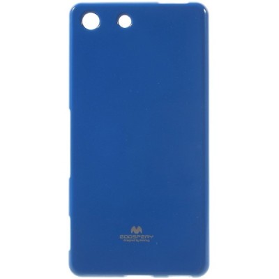 Sony Xperia M5 Mercury mėlynas kieto silikono tpu dėklas - nugarėlė / Priedai.lt