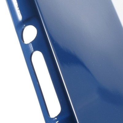 Sony Xperia M5 Mercury mėlynas kieto silikono tpu dėklas - nugarėlė / Priedai.lt